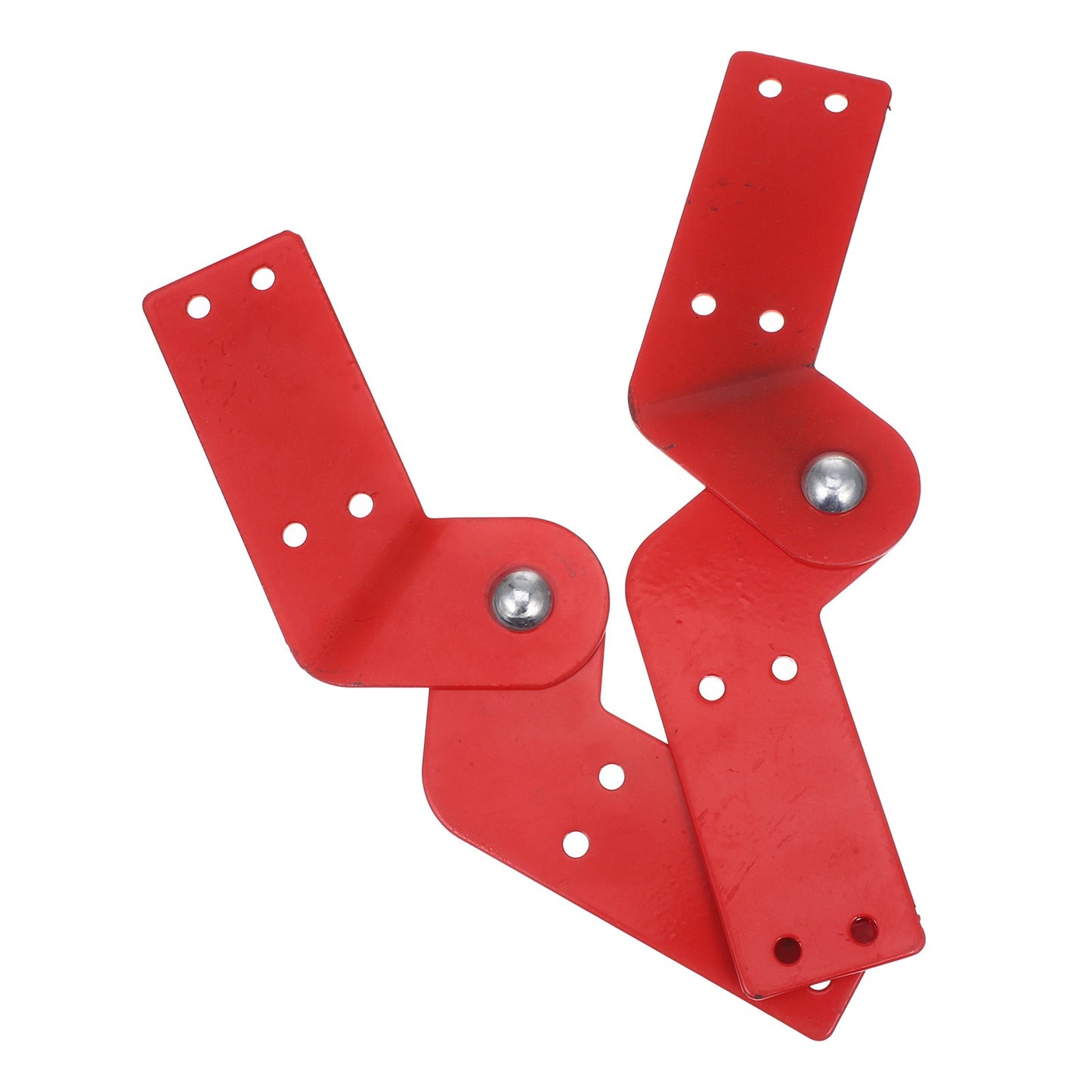 2pçs Dobradiças de Aço Galvanizado para Escada de Sótão com Cordão, Kit de Substituição, Peças de Escada Dobrável, Ferramentas de Engenharia, Construção