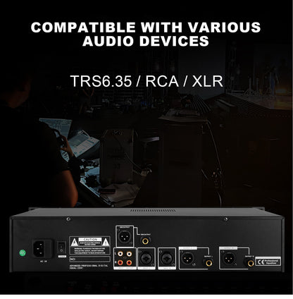 EQ31SUB Digital Equalizer 31 Stage Tuner Professional Stage Performance Noise Reduction Audio Processing