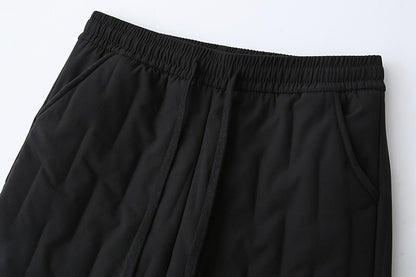 Plus Size Winter Thickened Slimming Warm down Cotton Pants Large Size Casual Trousers for plus Size Women Harlan Style Drawst...