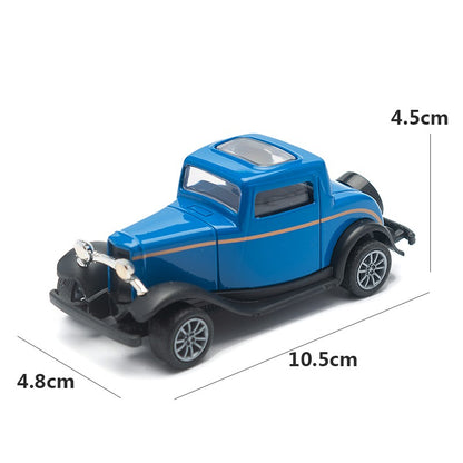 1:43 Alloy Vintage Diecast Car Ford A 1931 Model Car Classic Pull Back Car Model Miniature Vehicle Replica Gift For Kids Adults