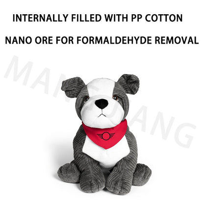 Car Interior Bulldog Car Seat Creative Living Room Ornament PP Cotton Fresh Air Cartoon Funny Toy Home Decoration Accessories