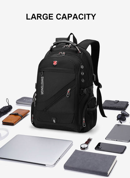 2025 Waterproof 17/20 Inch Laptop Backpack Men Airplane Travel Backpack Women Oxford Rucksack Male School Bag modern Mochila