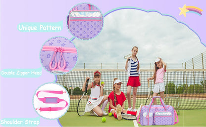 1 Pc Duffle Bag Girls Women Travel Bag Gifts Overnight Bag For Girls Women Tote Bag Sleepover Bag For Girls Gym Dance Bag