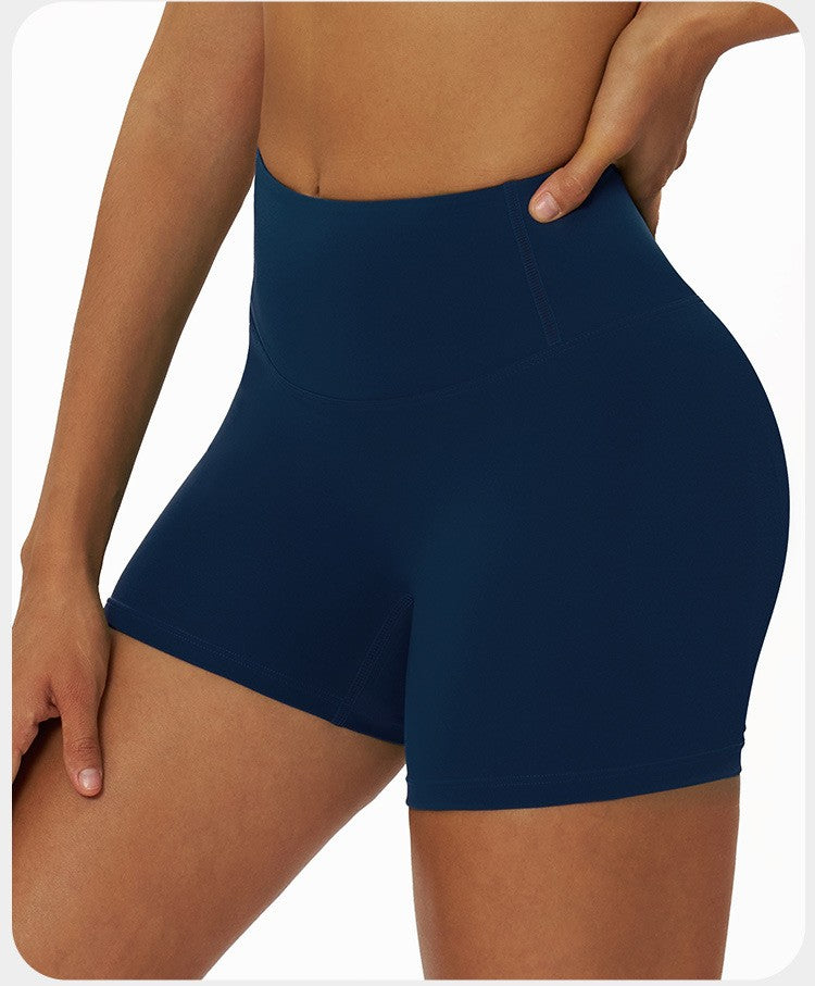 SWELTERING Gym Fitness Shorts Running Cycling Sports Shorts Breathable Workout Short Leggings High Waist Fitness Yoga Shorts