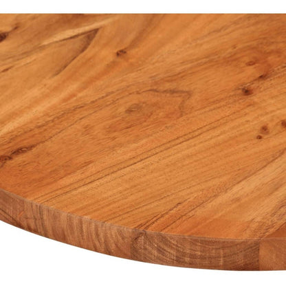 Oval Solid Acacia Wood Table Top 39.4X15.7X1.5 in Untreated Customizable for Dining Crafting Indoor Outdoor Use Replacement Woo