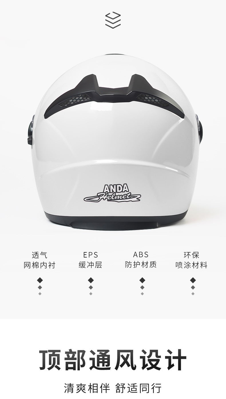 GB Certified Electric Car Helmet Ladies Winter Warm Battery Car Helmet Four Seasons General Motorcycle Half Helmet Male
