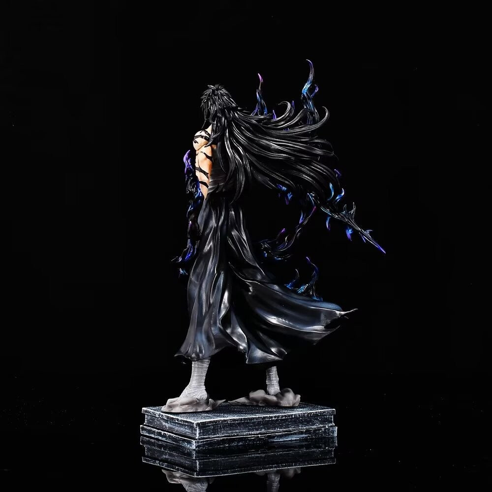 31-33cm Bleach Kurosaki Ichigo Duas Formas Grande Figura de Anime Modelo Estátua Coleção de Meninos Decoração de Mesa Ornamentos Brinquedos Presentes