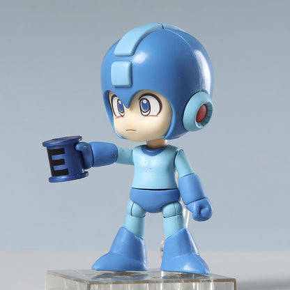 Megaman Rockman 556 Action Figure PVC Modelo Coleção de Brinquedos Decoração de Quarto Boneco Fofo