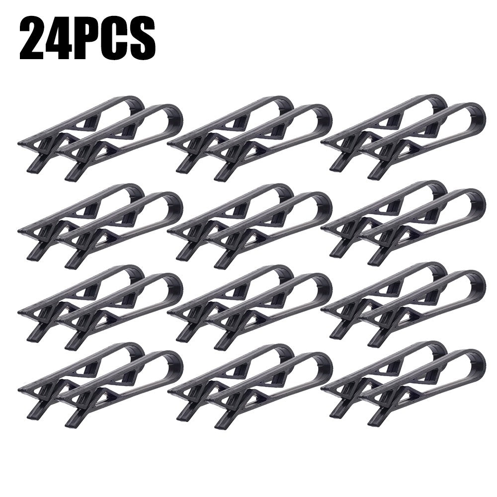 36/2 peças Clipes Fixadores para Lixo Suporte Antiderrapante para Sacola de Lixo Clipes Seladores para Sacos de Salgadinhos Organizador de Cozinha