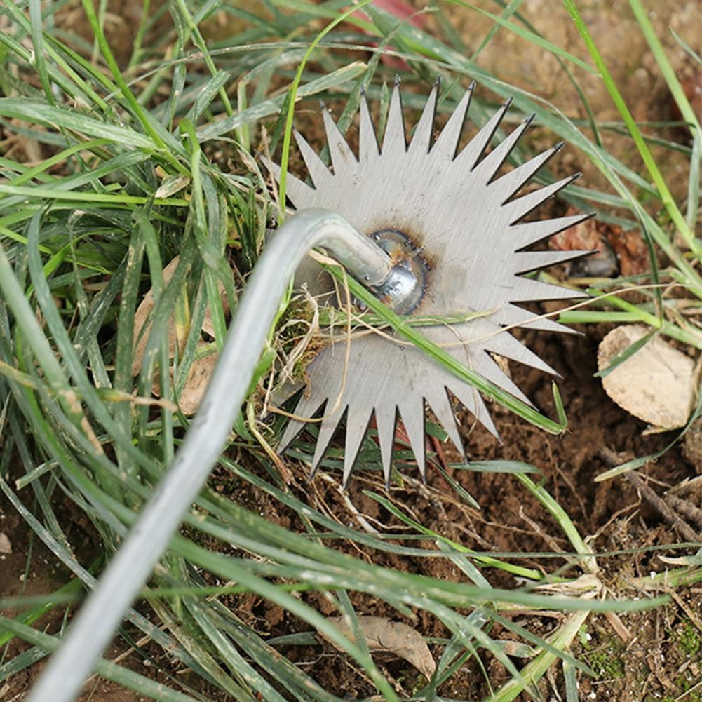 Weeding Tool Root Rake Small Handheld Garden Fork For Digging Loosening Soil & Removing Weeds Gardening Tool For Herb Harvesting