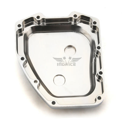 Tampa do elevador da vareta de impulso da transmissão do balancim da câmera dupla do medidor de cromo da motocicleta Softail