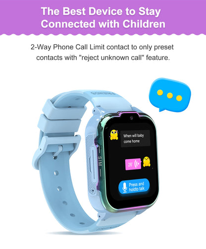 For Xiaomi Kids Smart Watch 4G Sim Card SOS LBS Location Call Child SmartWatch Camera Waterproof Watch Phone For Boys Girls gift
