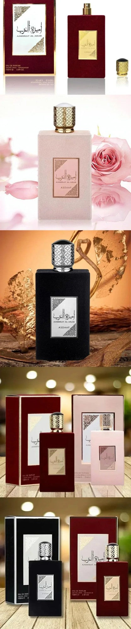 Feminino Perfumes Novo 100ml Arab Rose Eau De Parfum Duradouro Luxo Aristocrático Perfume De Mulher Perfumes Para Presentes de Fim de Ano