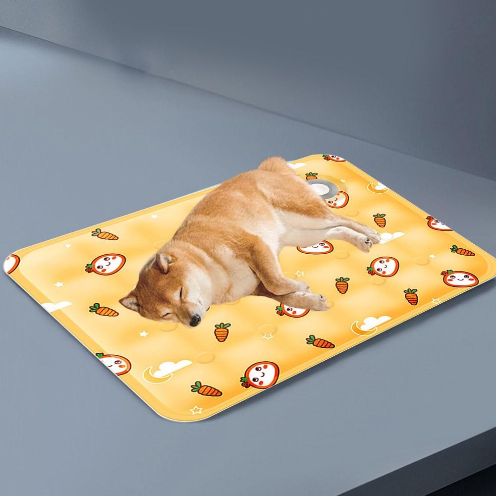 Almofada de Gelo para Animais de Estimação de Verão Gato Cão Resfriamento Gel de Gelo Macio Almofada para Animais de Estimação Almofada Fresca para Gato Ninho de Gelo para Animais de Estimação Almofada de Gelo Fresca