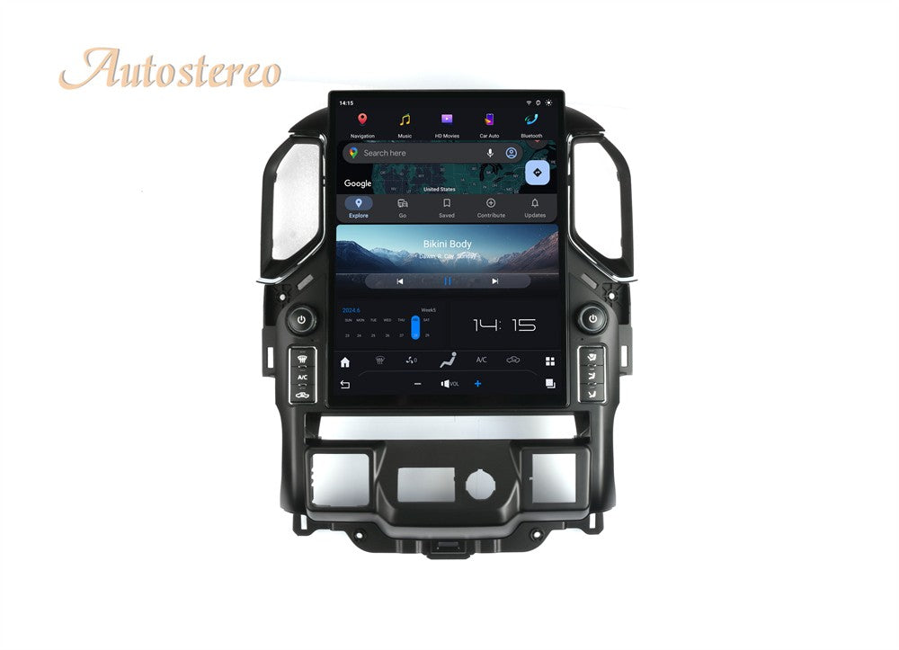 Rádio automotivo Android 13 de 15,6 polegadas para GMC Sierra Denali Silverado 2019 2020 2021 2022 2023 Carplay Rádio automotivo GPS de navegação multimídia