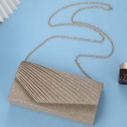 Luxury Glitter Women's Evening Clutch Bag Envelope Bridal Party Purse Valentine Wedding Dinner Handbag for Ladies