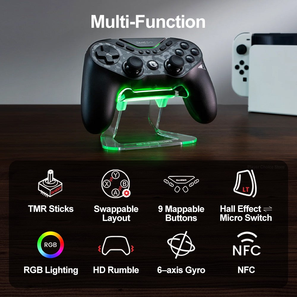 GameSir Tarantula Pro Gamepads PC for Nintendo Switch 2 Switch iOS Android Controller TMR Joystick NFC 9 Mappable Button