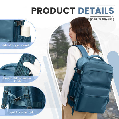 Ryanair 40x20x25 Cabin Bag Men Air Vacuum Compression Backpack Hand Luggage Laptop Backpack,42x29x15 Vacuum Clothing Storage Bag