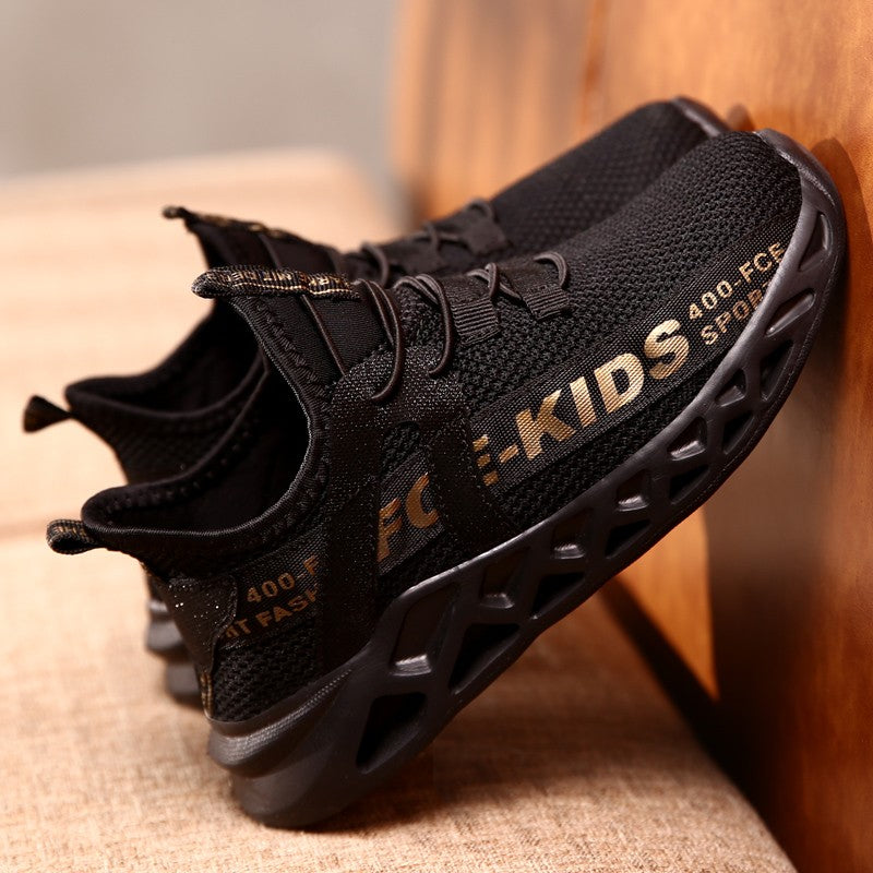 Children's School Student Running Sneakers Breathable Lightweight Soft Non-slip Leisure Comfortable Walking Shoes Boys Girls