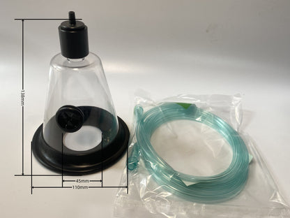Máscara de oxigênio para cães de estimação, inalação de oxigênio para cães e gatos, experimento de nebulização para animais de estimação, clínica de inalação de oxigênio para animais, primeiros socorros