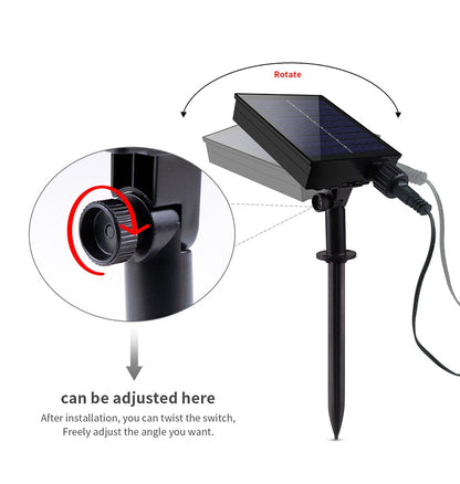 100M 1000 LEDs Fast Charge Solar Led Fairy Light Led Waterproof Outdoor String Lights Christmas Garland For Garden Party Decor