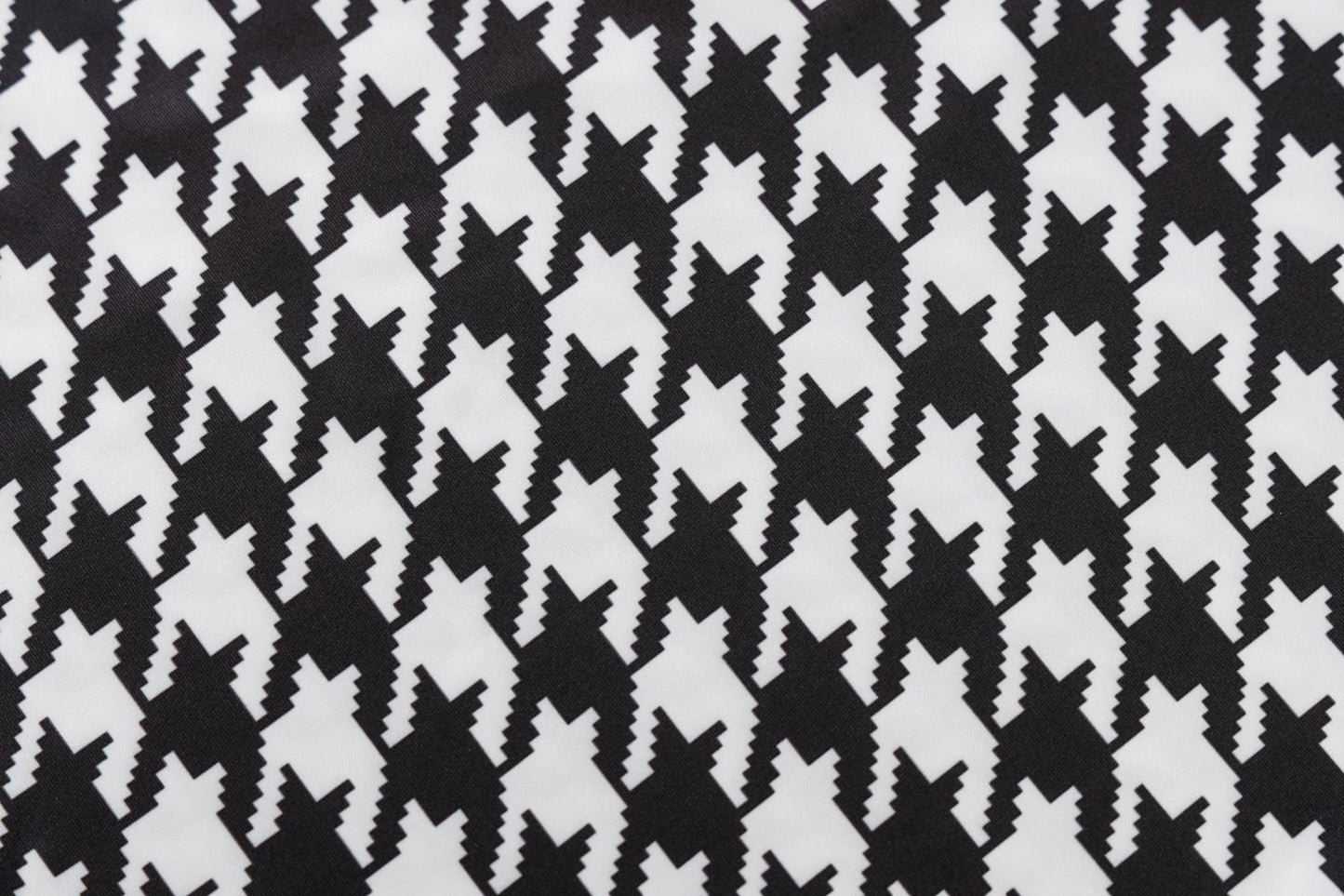 Houndstooth Print Women Long Sleeve Midi Dress Hollow Out Bodycon Sexy Streetwea