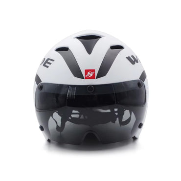 Wildside Aero TT Road Bicycle Helmet Racing Cycling Sports Triathlon TT Ultralight Bike Safety Helmet Goggles Bike accessories