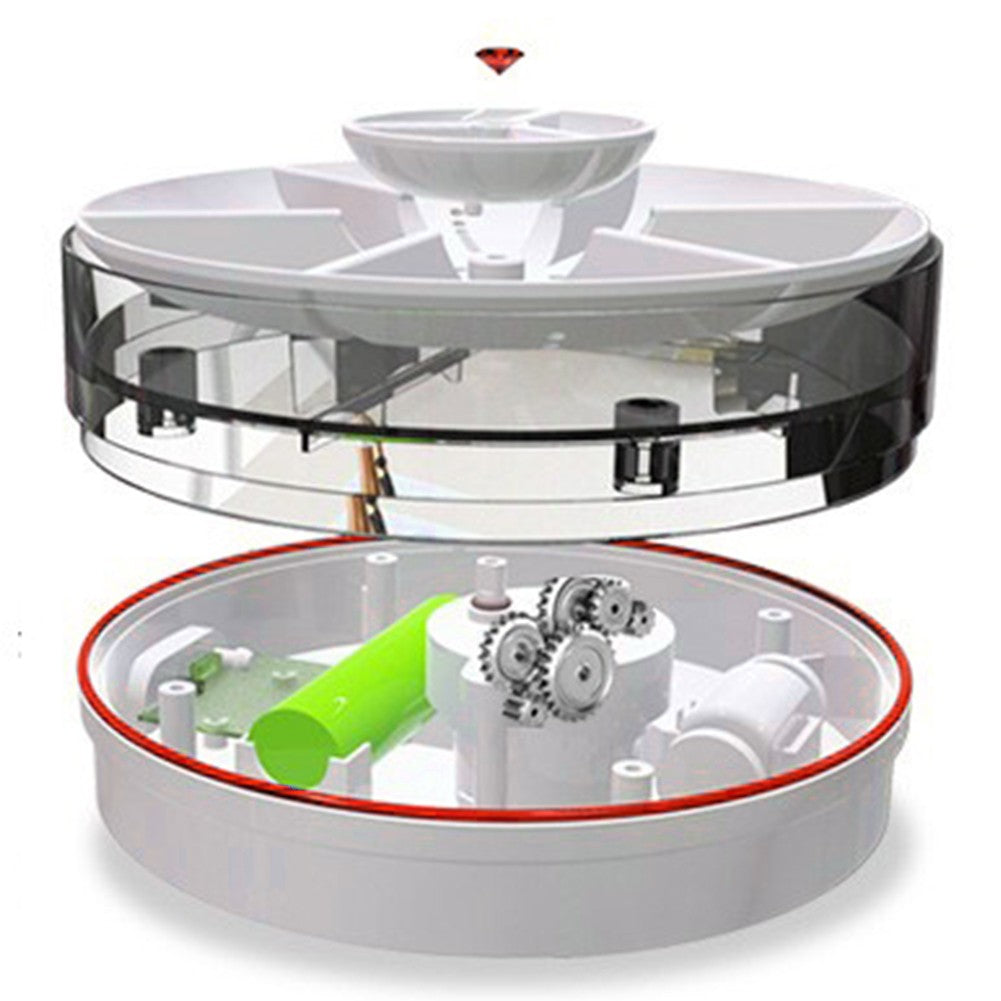 Mini Turbo Dishwasher Detachable Portable Ultrasonic Dish Washer Cordless Sink Dishwasher Household Sink Dishwasher for Home Use