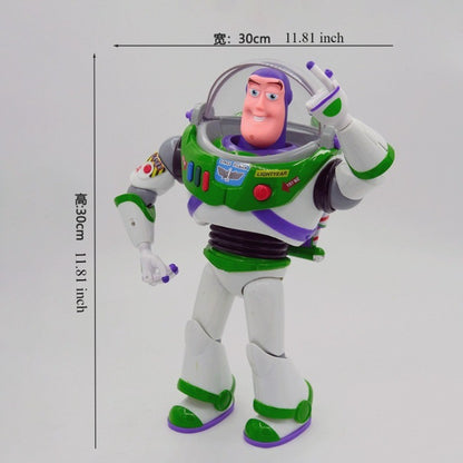 Anime Boneco de Brinquedo de Ação de Toy Story Woody Jessie Buzz Lightyear Estátua Modelo Enfeite de Decoração de Mesa Coleção Brinquedo Presentes