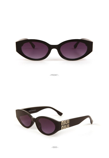 2025 Glamour Fashion Women Sunglasses Luxury Oval Designer Men Glasses Trend Classic Brand Unisex Shades UV400