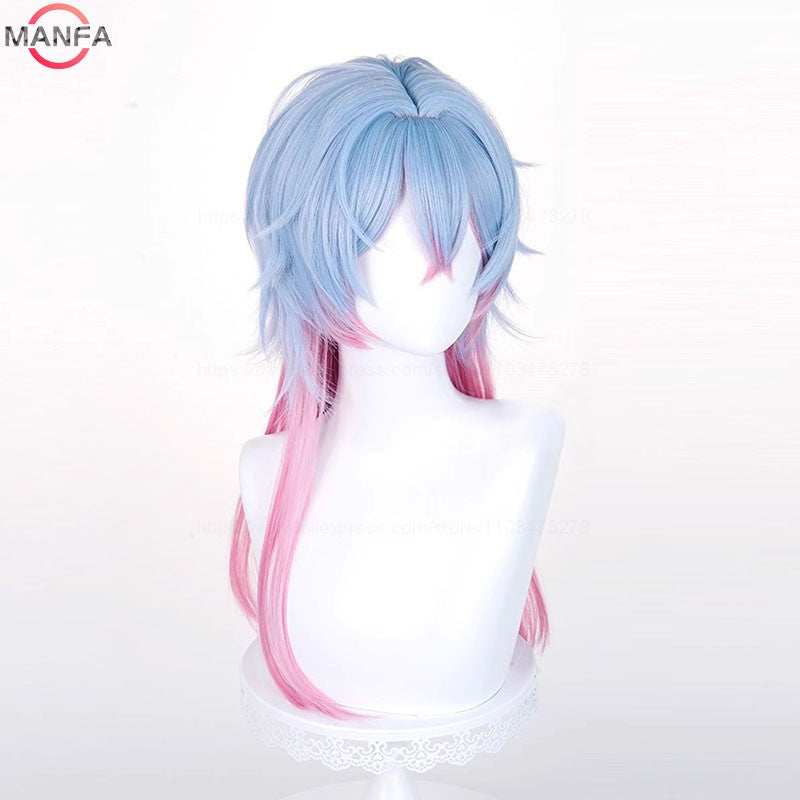 2 estilos de peruca Miku Rabbit Hole Cosplay, perucas sintéticas resistentes ao calor + touca de peruca