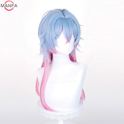 2 estilos de peruca Miku Rabbit Hole Cosplay, perucas sintéticas resistentes ao calor + touca de peruca