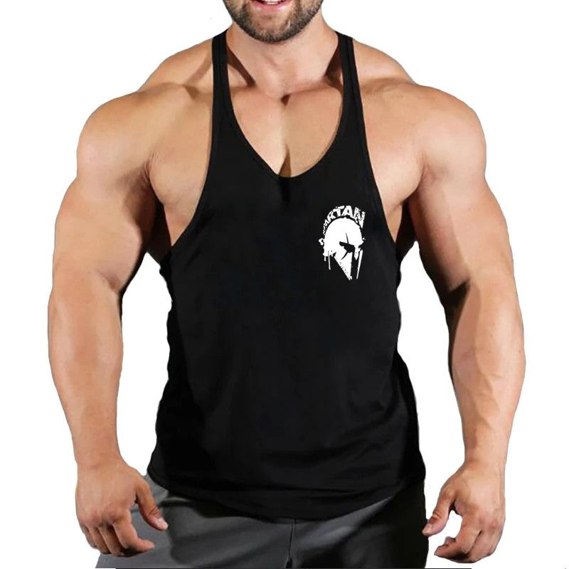 Gym Man Workout Bodybuilding Shirt Men Singlets Stringer Undershirt Vests Tank T