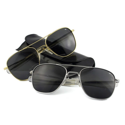 Aviation Sunglasses Men Women Outdoor driving glasses pilot American Army Military Optical AO  SunGlasses glasses Oculos de sol