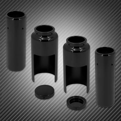 Kit de Capas Protetoras de Amortecedores Dianteiros para Harley Dyna Street Bob FXD Low Rider Fat Bob 2006-17