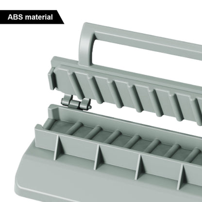 Kebab Maker Plastic Barbecue Meat Skewer Machine Portable Reusable BBQ Skewer Maker Easy BBQ Companion for Home Chefs