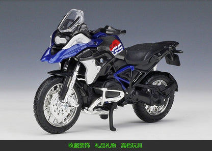 Maisto 1:18 Bmw R1200 Gs 2017 R 1200 Mock-up Alloy Motorcycle Model With Chassis