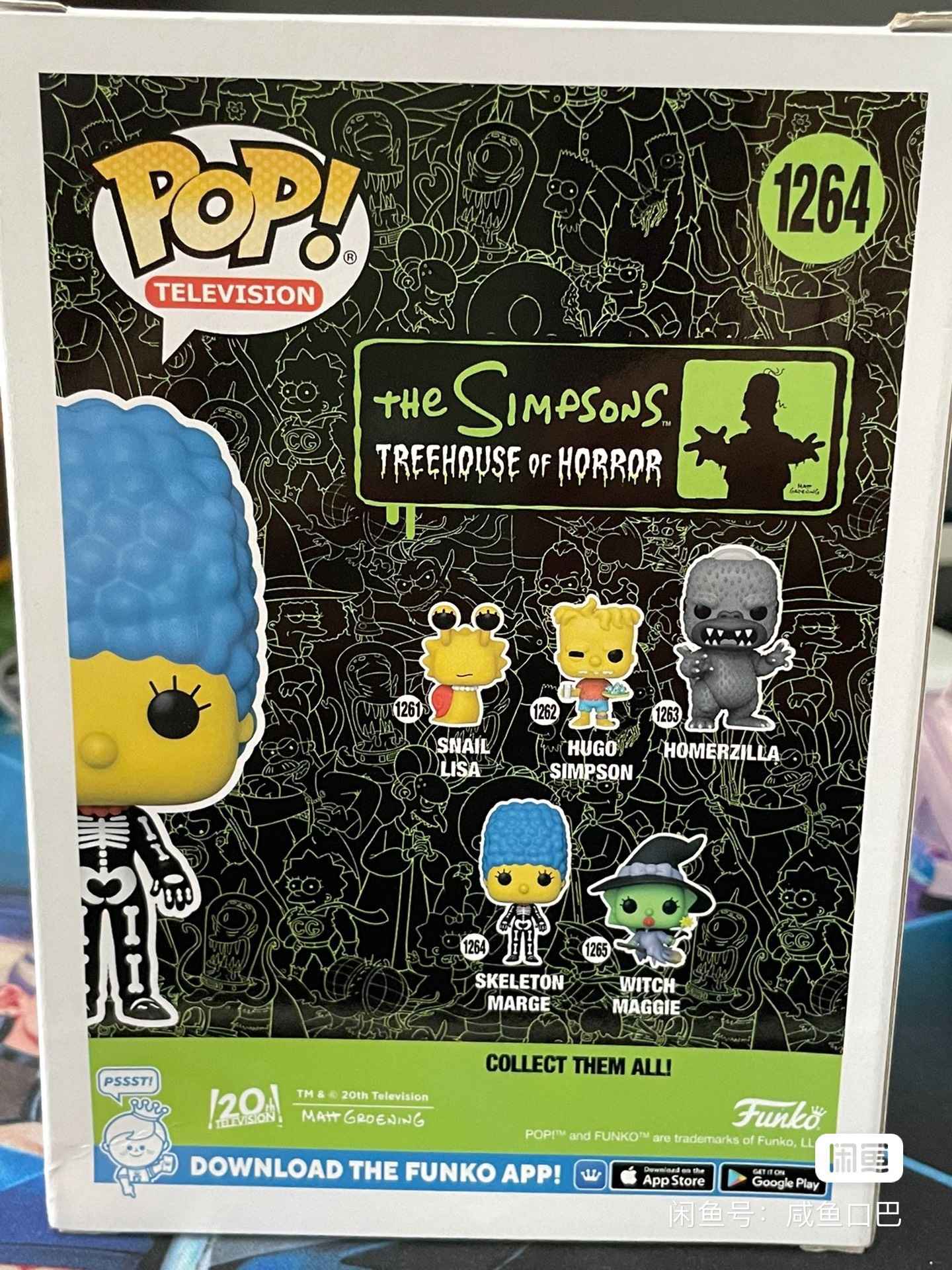 Os Simpsons Boneco de Ação Funko Pop Hugo Simpson Modelo Bruxa Maggie Enfeite Esqueleto Marge Decoração Brinquedos Escultura Bonecos Presente