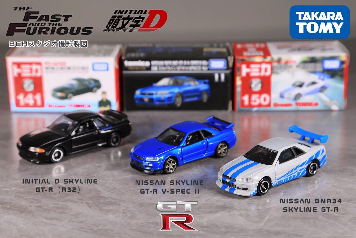 TOMY GTR R34 Skylin Carros de Liga Fundidos e Veículos de Brinquedo Modelo de Carro em Miniatura Escala de Modelo de Carro Para Crianças