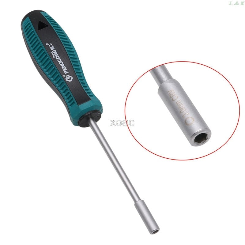 Chave de Soquete Hexagonal de Metal 3-11mm Chave de Fenda para Porcas Ferramenta Manual M08 dropship