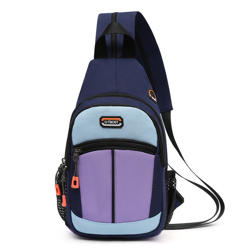 Chest Bag For Men And Women Can Be Worn With One Shoulder And Two Shoulder Crossbody Multifunctional Backpack. Fashion Chest Bag