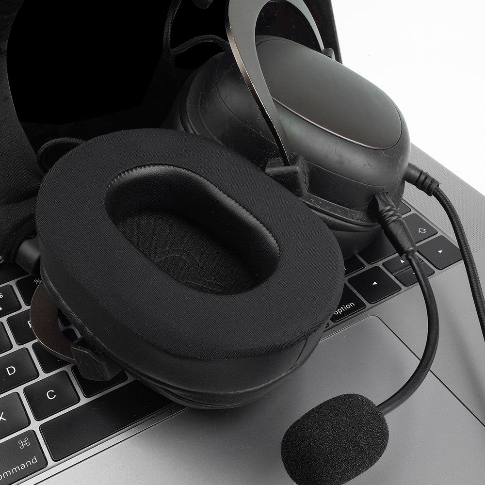 Earphone pads For REDRAGON H510 710 ZEUS-X RGB replacement Earpads headphones Earmuffs Soft cloth Memory Covers Sponge  Protein