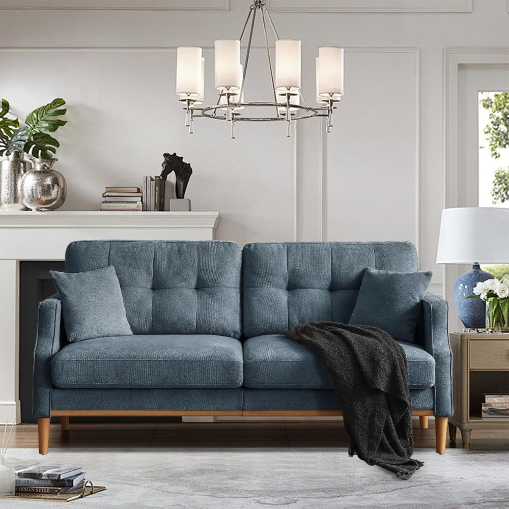 70" Loveseat Sofa for Living Room, Small Apartment and Spaces, Multifunctional Rechargeable Multi-Person Fashion Couch