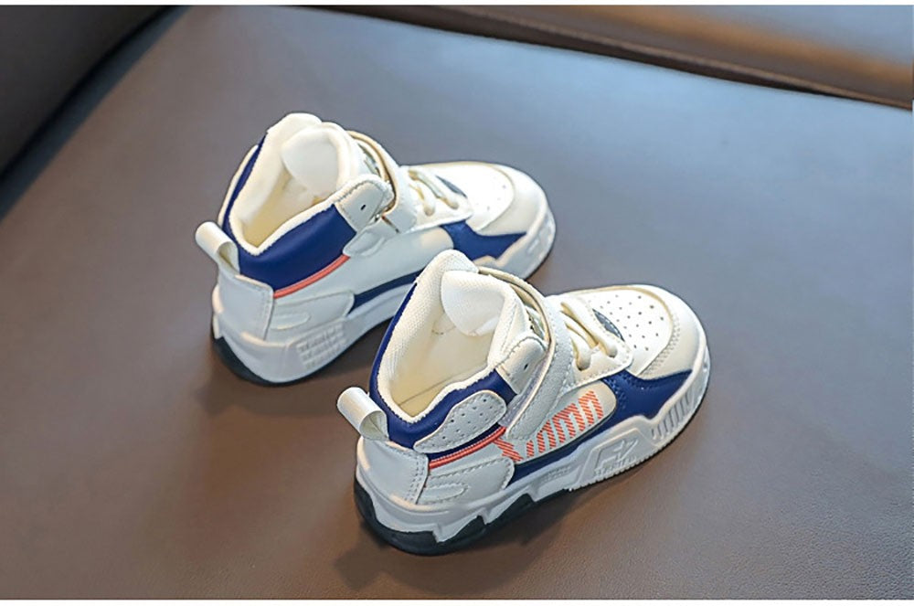 Fashion Sneakers For Kids Trend Fashion Basketball Shoes For Boy Soft-soled Anti-slippery Children's Sport Shoes Tennis Shoes