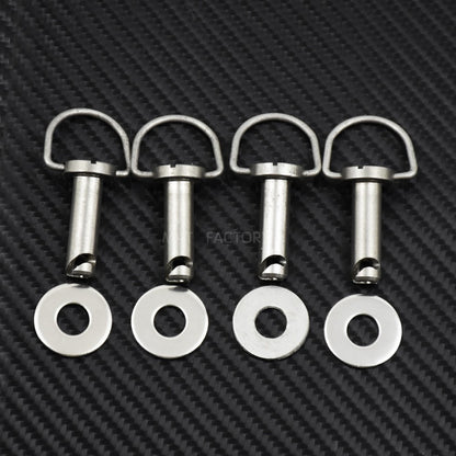 Motorcycle Fastener Hard Saddlebag Mounting Pin Stud Bolt For Harley Touring Softail Road King Glide Heritage FLH FXST FLSTF