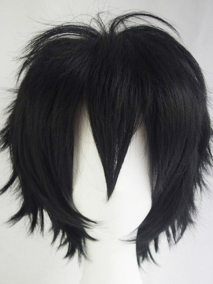 Versatile colored Synthetic wig men's cosplay wigs anime wig set cosplay upturned short hair