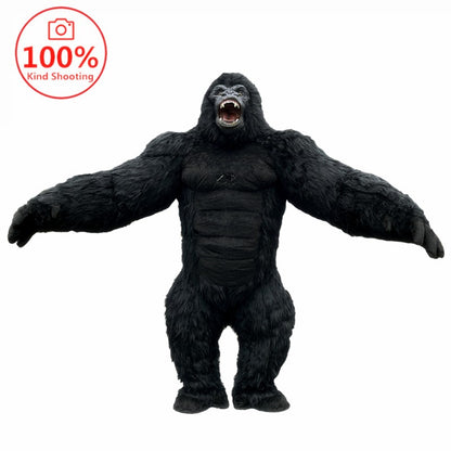 Giant Panda Inflatable Costume Street Funny Polar Bear Mascot Costume Party Role Playing Plush Inflatable Mascot Costume