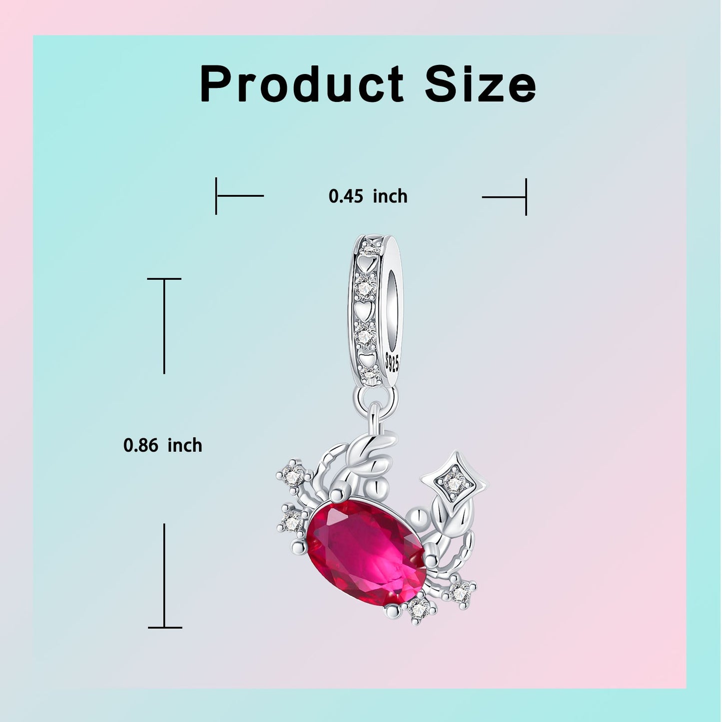 925 Sterling Silver Star Zodiac Signs 12 Constellation Pendant Fit Original Bracelet Making for Woman Jewelry Fashion Pendant