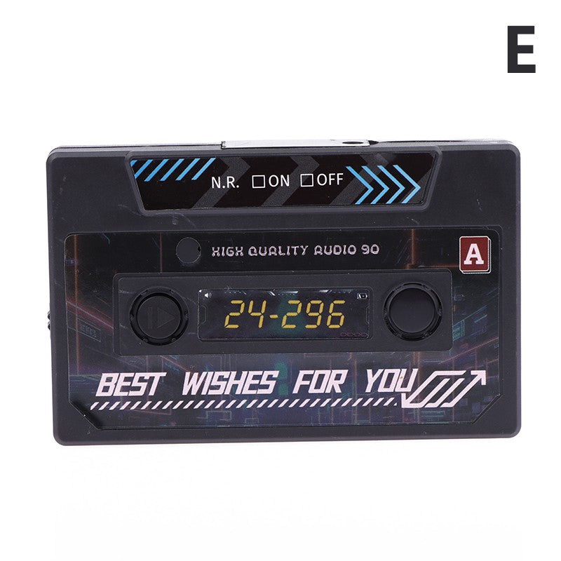 Recording Voice Card Tape Greeting Card Recordable 60 Seconds DIY Recording MusicCard Valentine's Day Anniversary Birthday Gift