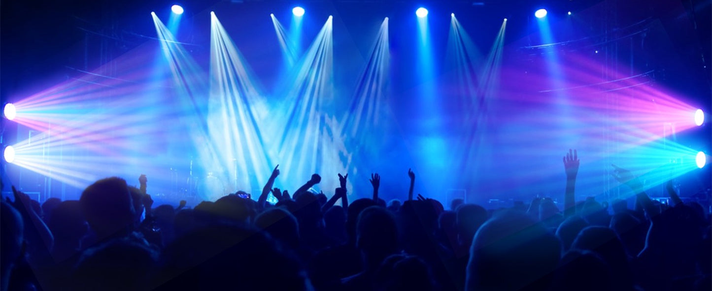 U`King 4Pcs 30W Beam Gobo Moving Head Lights RGBW LED Stage Lights DMX512 Spotlights For DJ Disco Wedding Party Stage Lighting